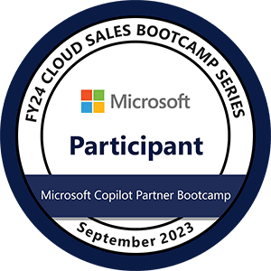 Certificate Microsoft Copilot Bootcamp
